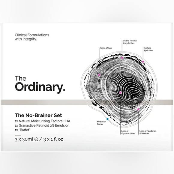 New in Box, The Ordinary 3-Piece, The No-Brainer Skincare Set - Picture 4 of 4